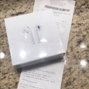 APPLE AIRPODS 2nd GENERATION BRAND NEW SEALED!